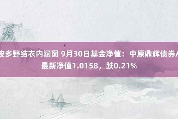 波多野结衣内涵图 9月30日基金净值：中原鼎辉债券A最新净值1.0158，跌0.21%